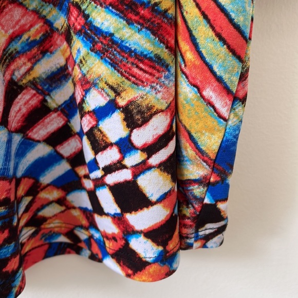 Erin London Women’s Tops multi color 3/4 sleeves blouse size XXL - Picture 4 of 8